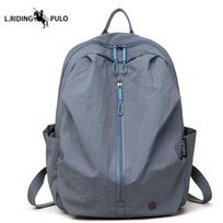 Itin lengvas vandeniui atsparus nailoninis kuprinė moterims, lauko kelionėms, alpinizmui, didelės talpos kuprinė vyrams, maža kelioninė kuprinė 28*18*39cm mėlyna