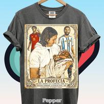 Lionel Messi Bathing Baby Lamine Yamal Shirt, Leo Messi Yamal La Profecia Shirt, World Cup 2026 Shirt, Messi 10 Shirt, Yamal 19 Shirt BK 150 white