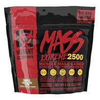 Mutant Mass Extreme 2500 Muscle Gainer Triple Chocolate Flavor 1 pcs 2.72kg Ingredients: may be subject to change at the | 1 pcs 2.72kg