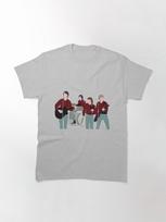 The Pretty Things Untitled Classic T-Shirt S viržių pilka spalva