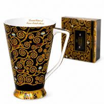 Porcelianinis puodelis 500 Gustav Klimt Gyvybės medis Dovana Karalienė Izabelė
