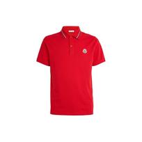 Moncler Logo-patch Polo Shirt J10918A0002189A16455 M red
