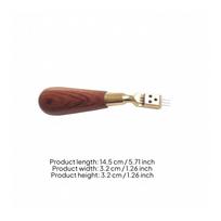 3-Needle Piano Hammer Voicing Tool Long-Lasting with Three brown