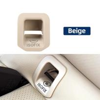 Juodas ISOFIX jungiklio dangtelis automobilio kėdutei Mercedes Benz A CLA GLA klasėms W176 W117 W156 2013-2019 OE A1769230100 smėlis