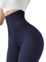 Women High Waist Stretch Leggings, Ladies Solid Slim Casual Pants, Elastic Waist Daily Wear Leggings M black