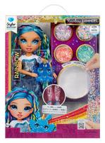 Lėlė Rainbow High Rainbow Shimmers su gleive Skyler mėlyna 122418-EU