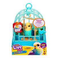 Little Live Pets Indie interaktyvus žaislinis paukštis su narveliu