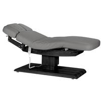 Sillon Relax kosmetologinis gultas elektrinis pilkas juodas pagrindas
