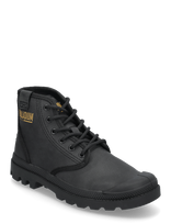 Palladium - Pampa Hi Coated - Suvarstomi batai - Juoda