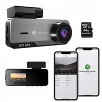 Automobilinė vaizdo kamera NAVITEL R37 GPS su Wi‑Fi, HD įrašu ir 64GB atminties kortele