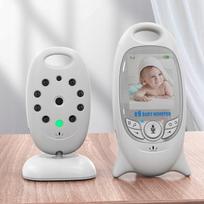 Elektroninė kūdikio auklė Boifun su kamera, LCD ekranu ir naktiniu režimu