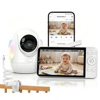 Elektroninė kūdikio auklė ieGeek su 4 MP HD kamera ir 5,5 colio LCD ekranu