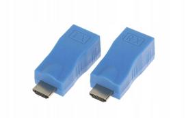HDMI signalo ilgintuvas Elmelo HDMI-EX-30-ECO, iki 30 m, 58 × 25 × 21 mm