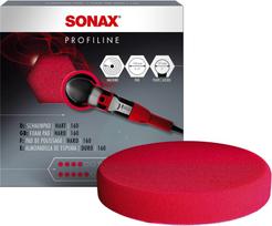SONAX kietas putplasčio poliravimo padas, 160 mm