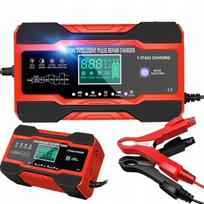 Galingas išmanusis akumuliatoriaus įkroviklis 24v 12v automatinis 10a Lcd BUBELLO