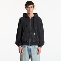 Obey Post Zip Hood Dusty Black Limo - Dydis L (112460038-DUBL Džemperiai)