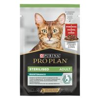 Purina PRO PLAN Cat Sterilised Beef Gravy 85g N26