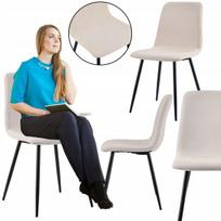Modernus virtuvės krėslas Nova, smėlio spalvos