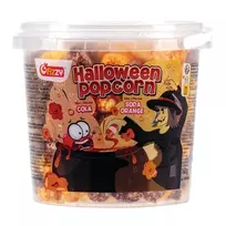 Kolos ir apelsinų limonado skonio spragėsiai FIZZY HALLOWEEN, 160 g