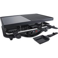 Steba Raclette RC 28 632800, 1400W, 8 keptuvės, lieto aliuminio plokštė, neprideganti danga, bepakopis temperatūros reguliatorius