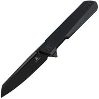 Bestechman Dundee Sheepfoot Black/Black Blade Sulankstomas peilis