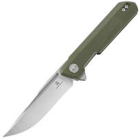 Bestechman Dundee Stonewash Olive Sulankstomas peilis