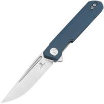 Bestechman Mini Dundee Grey/Satin Stonewash Sulankstomas peilis