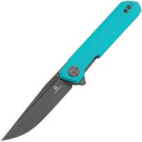 Bestechman Mini Dundee Tiffany Blue/Black DLC Sulankstomas peilis