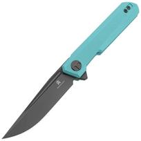 Bestechman Mini Dundee Double Detent Light Blue/Black Sulankstomas peilis