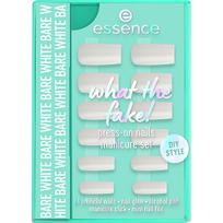 essence What the Fake! Press-On 04 Bare White - Sada s umělými nehty Dirbtiniai nagai