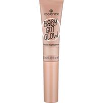 Essence Baby Got Glow Liquid Highlighter Šviesinamoji priemonė 10 ml Švytėjimo suteikianti priemonė