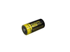 Nitecore NL169 įkraunama 16340/RCR123A Li-ion baterija – 950 mAh,  3,6V