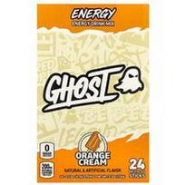 Ghost, Energinio gėrimo mišinys, apelsinų kremas, 24 užkandžiams skirtos lazdelės po 6,5 g