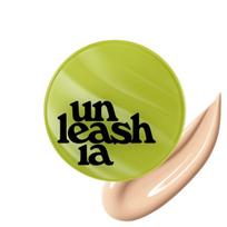 UNLEASHIA - „Satin Wear Healthy-Green Cushion“ makiažo pagrindas su SPF30, 15 g - Makiažo pagrindas su pagalvėlėmis