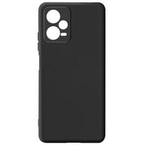 Dėklas – AVIZAR – Xiaomi Redmi Note 12 5G – Pusiau standus – Minkštas prisilietimas – Juoda