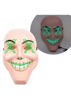 LED šviečianti veido kaukė