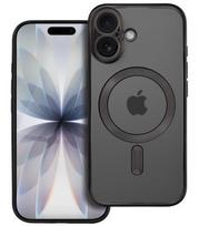 Juodas / skaidrus dėklas Apple iPhone 17 telefonui "Electro Mag Cover"