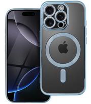 Mėlynas / skaidrus dėklas Apple iPhone 16 Pro telefonui "Electro Mag Cover"