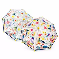Floss & Rock magiškas skaidrus skėtis „Jūra“