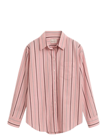 Gant - Rel Classic Poplin Striped Shirt - Marškinėliai ilgomis rankovėmis - Rožinė