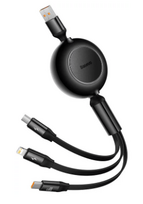 Baseus Bright Mirror 3 USB-C-Micro USB - Lightning Cable 66W 1.1m