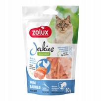 Skanėstas katėms Zolux Jerkies, vištiena/lašiša, 0.050 kg