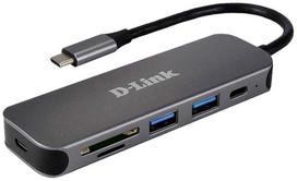 D-LINK DUB-2325/E 5-in-1 USB-C Hub with Card Reader