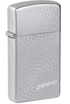 Žiebtuvėlis Zippo 46271 Slim® Zippo Dot Design, sidabro sp.