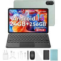 Planšetinis kompiuteris Blackview MEGA2 11.97" Android 15 2.4G+5G Wifi, RAM 24 Go ROM 256 Go/SD 2 To 9000mAh Žalia