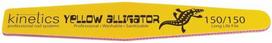 Dildė nagams Kinetics Yellow Alligator KFK150, 150/150 rupumo,1 vnt.