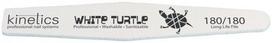 Dildė nagams Kinetics White Turtle KFK180, 180/180 rupumo, 1 vnt.