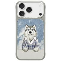 Case Nimmy Gentle Pets Series Dog        MagSafe for iPhone 17 Pro / 18 Pro grey