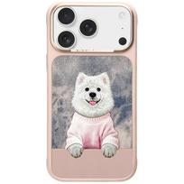 Case Nimmy Gentle Pets Series Dog        MagSafe for iPhone 17 Pro Max / 18 Pro Max pink