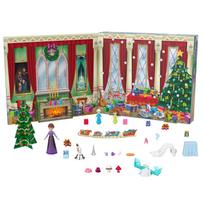 Advento kalendorius su mini lėlėmis Mattel Disney Frozen Young Anna & Elsa